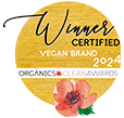  Mejor mejor marca vegana certificada 2024 en Organics Clean Awards